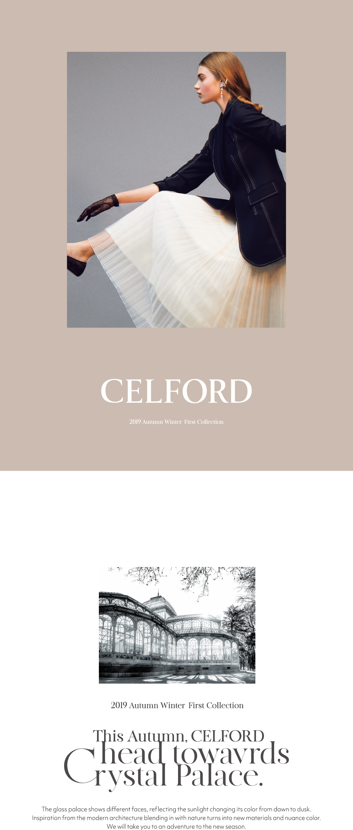 CELFORD 2019 Autumn Winter First Collection