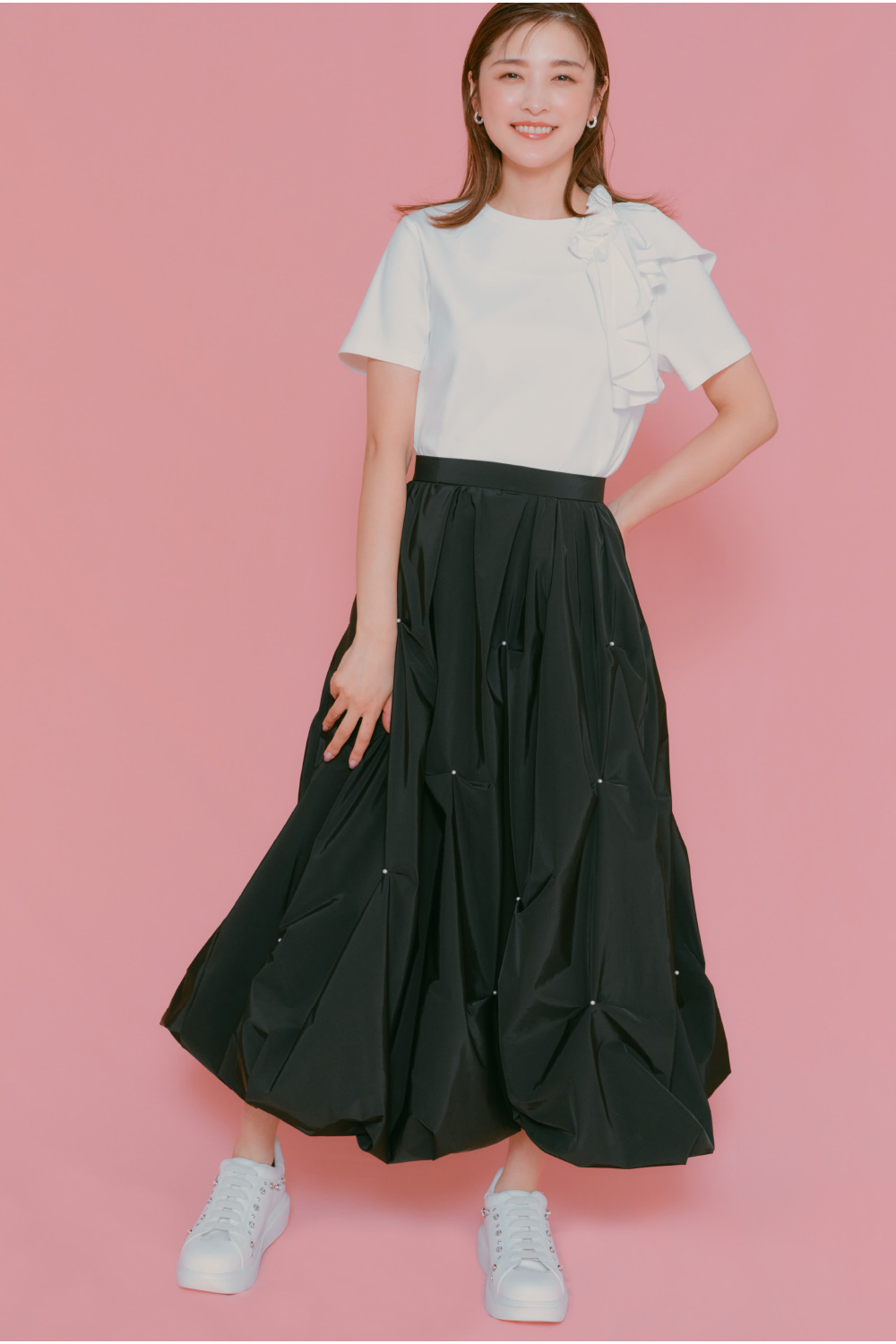 PRE ORDER 2024 SUMMER COLLECTION 着用モデル：石川梨華