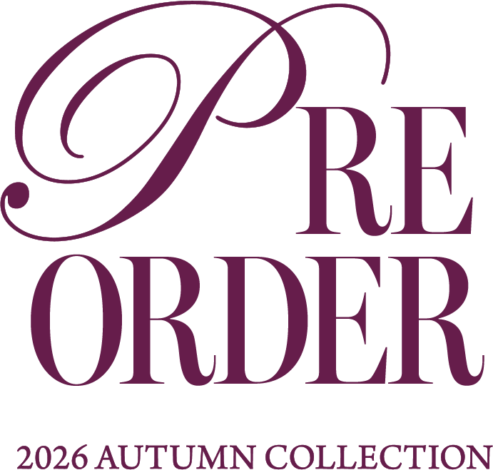 PRE ORDER 2026 AUTUMN COLLECTIONの下部のタイトル