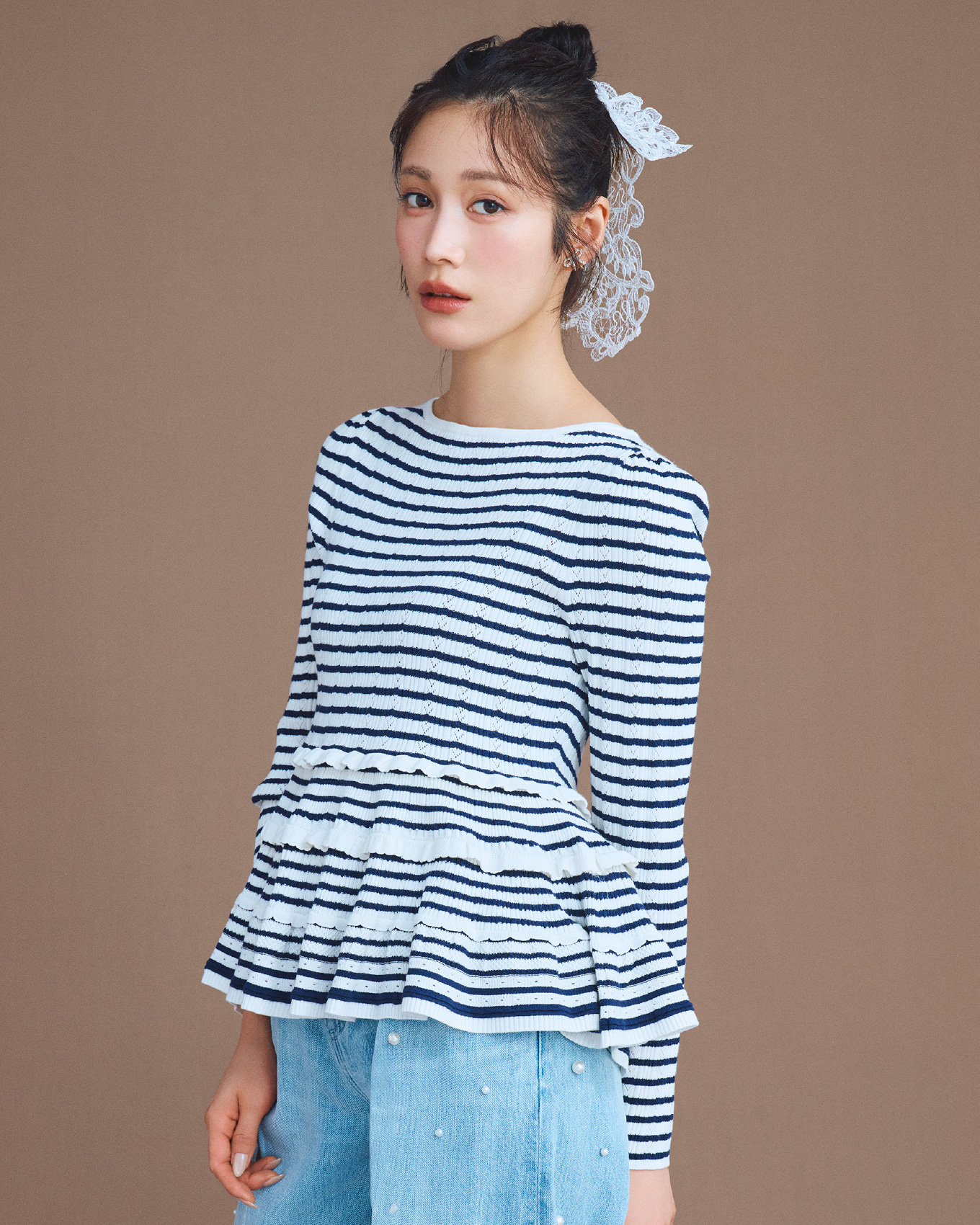Knit などのスタイリングカット（別カット）