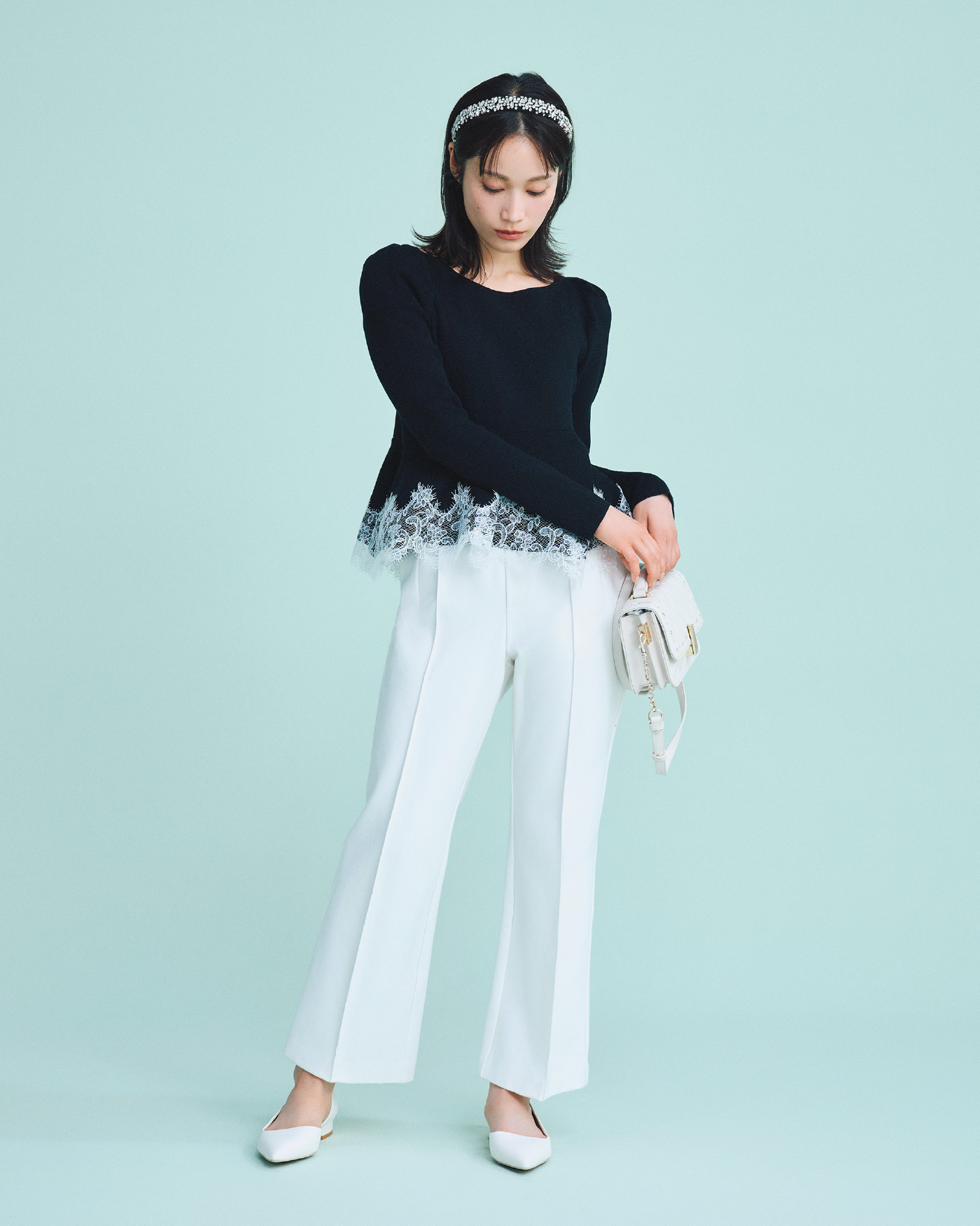 Knit などのスタイリングカット