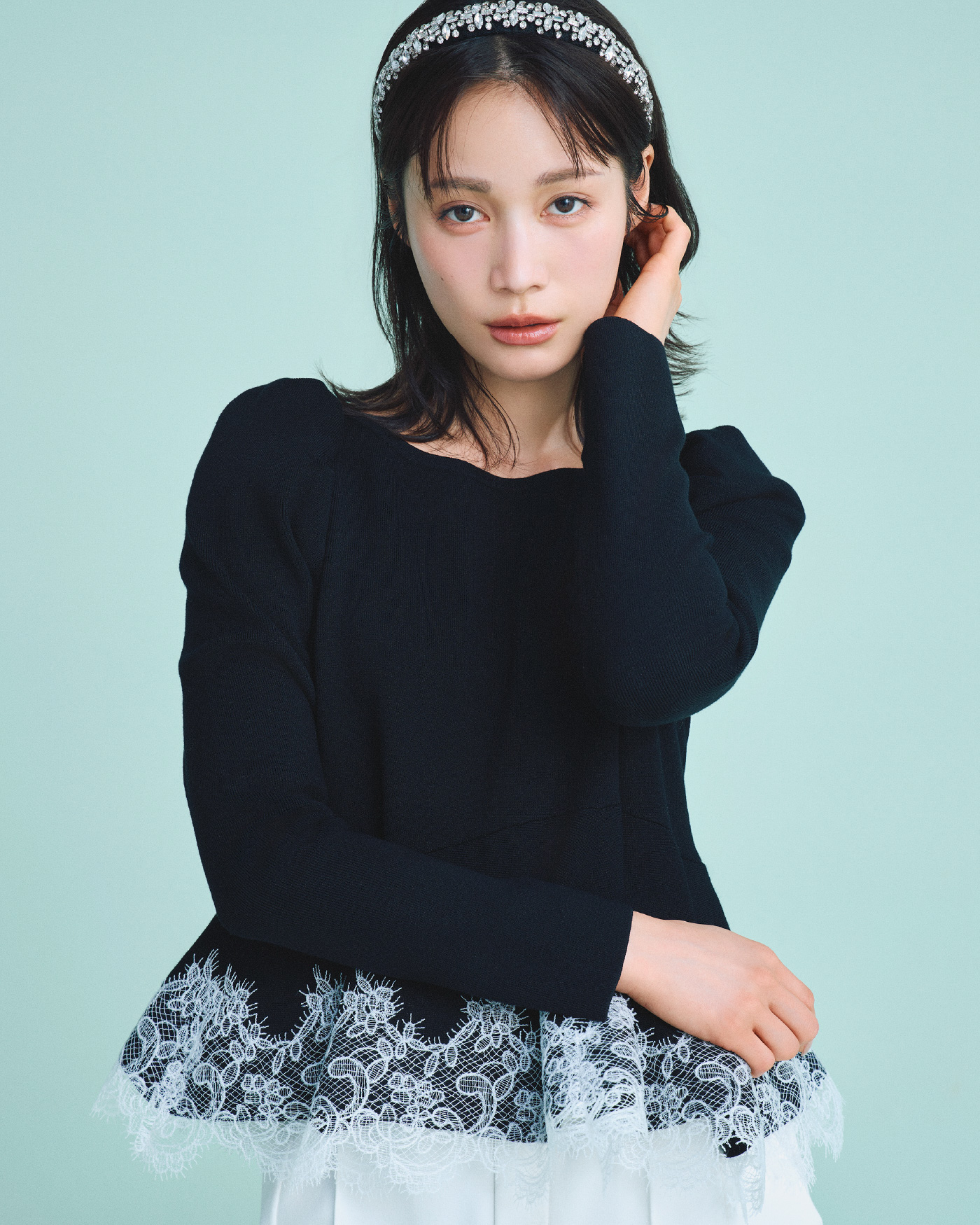 Knit などのスタイリングカット（別カット）