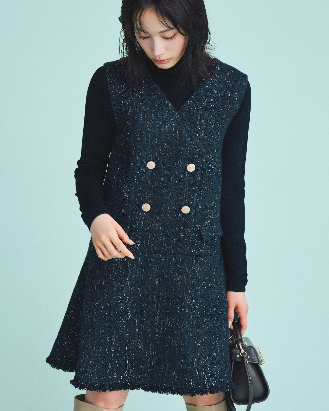 Coat などのスタイリングカット