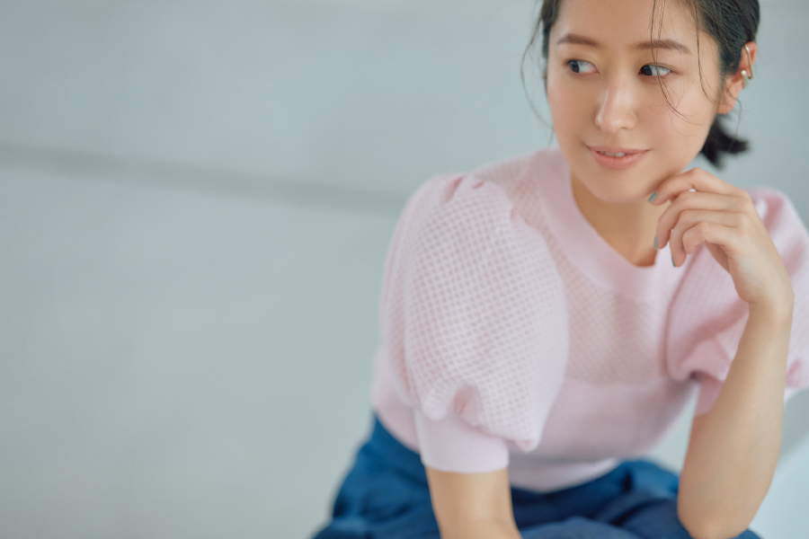 Pink Knit Pullover
