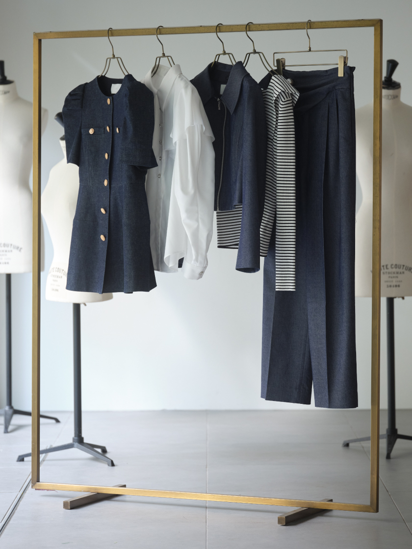 デイリーからドレスアップまで センシュアルな「きれいめデニム