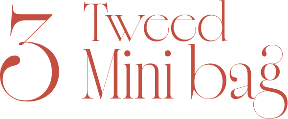 3 TWeed Mini bag