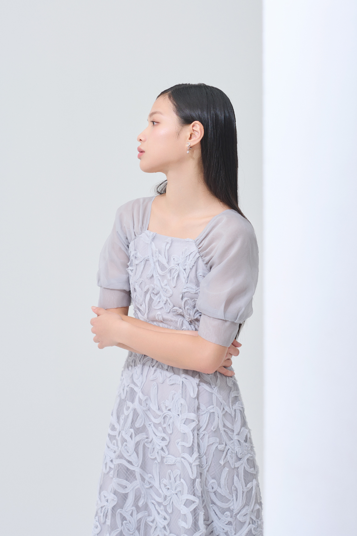 Dress / Earrings / Shoes 着用イメージ