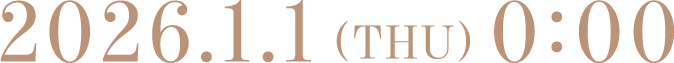 2026.1.1 (THU) 0:00