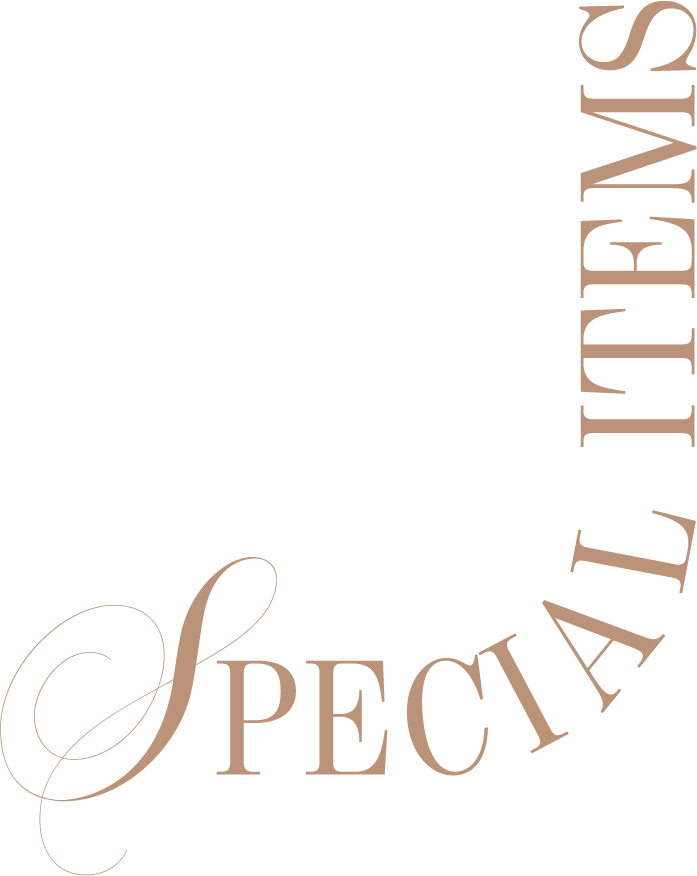 SPECIAL ITEMS