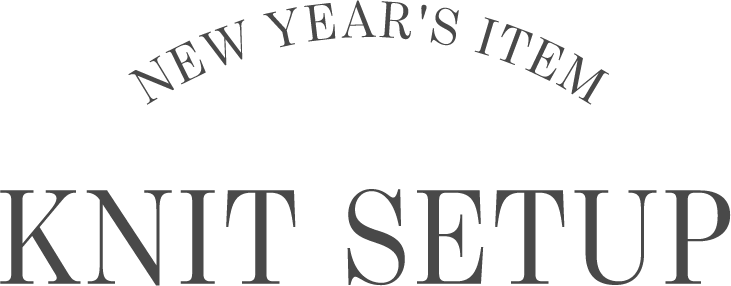 New Year's Item Knit setup