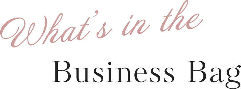 What's in the Business Bag