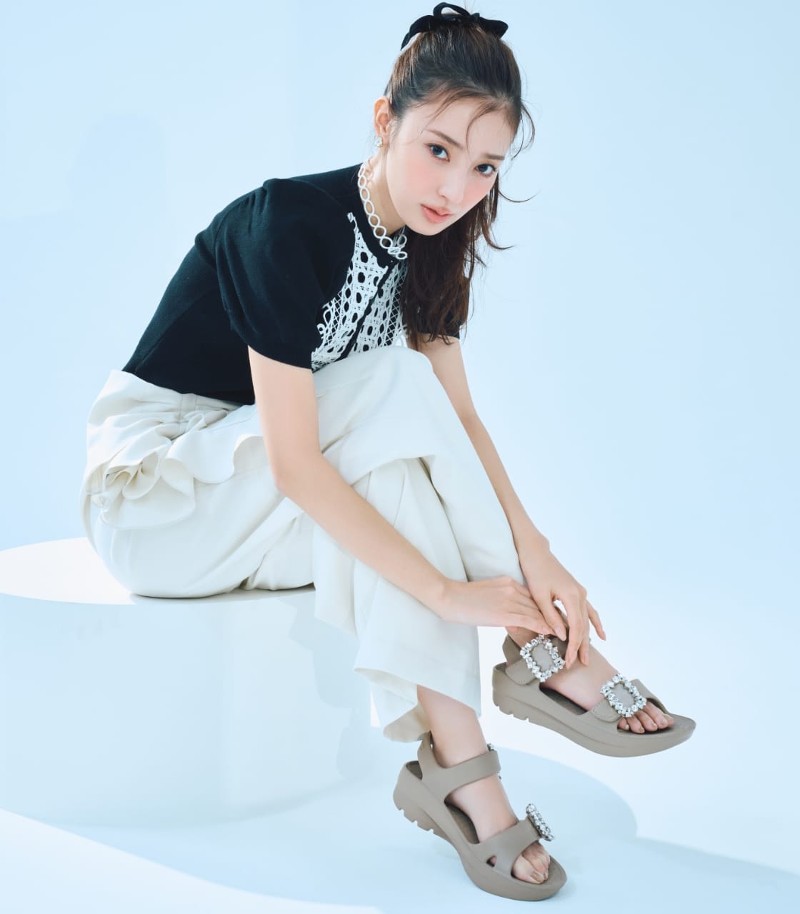 CELFORD TELIC RECOVERY FOOTWEAR 着用イメージ