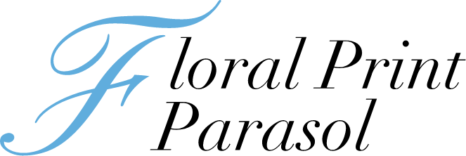 Floral Print Parasol