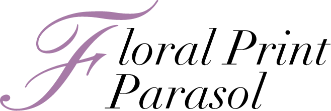 Floral Print Parasol