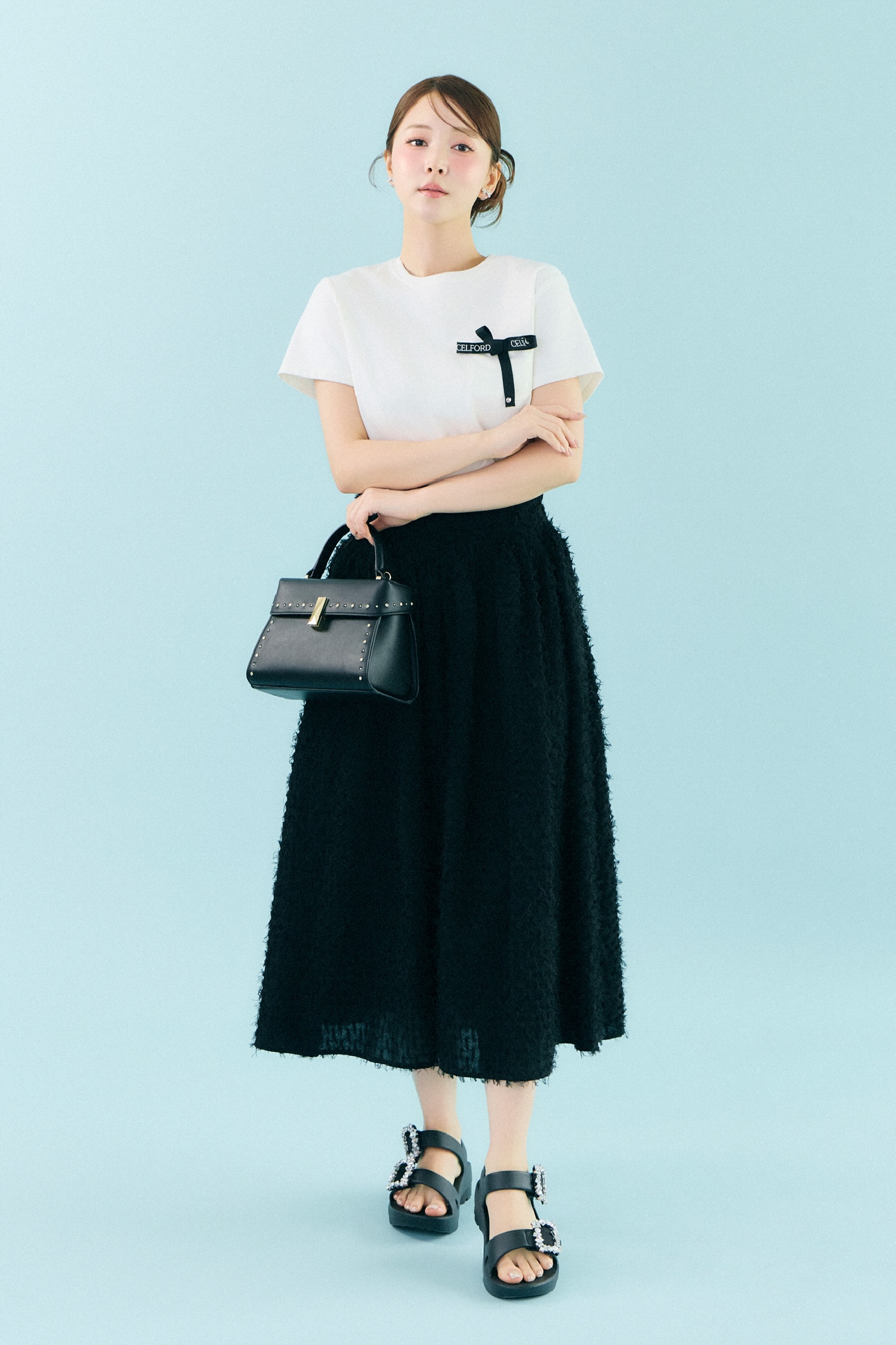 Comfortable Summer Tops 着用イメージ