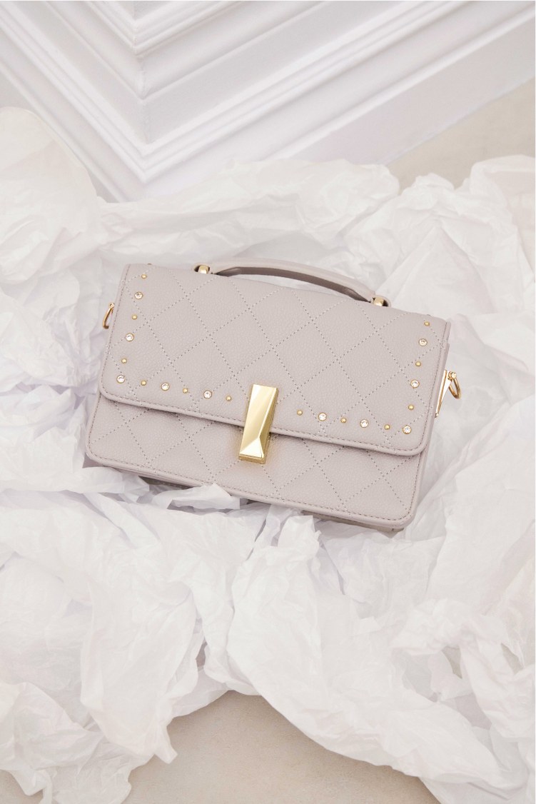 OCCASION COLLECTION のキルティングハンドバッグ