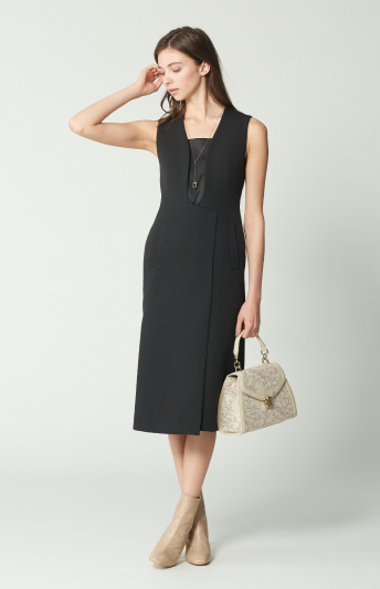 セルフォード　ドレス セルフォード レンタルドレス｜ピンクのひざ丈ドレス